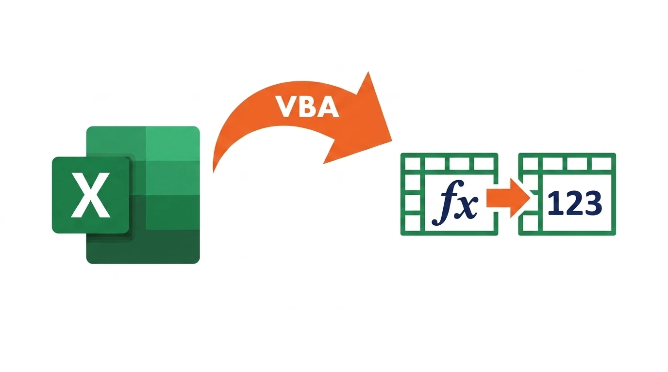 VBA Copy Paste Values Only: Strip Formulas Before Archiving
