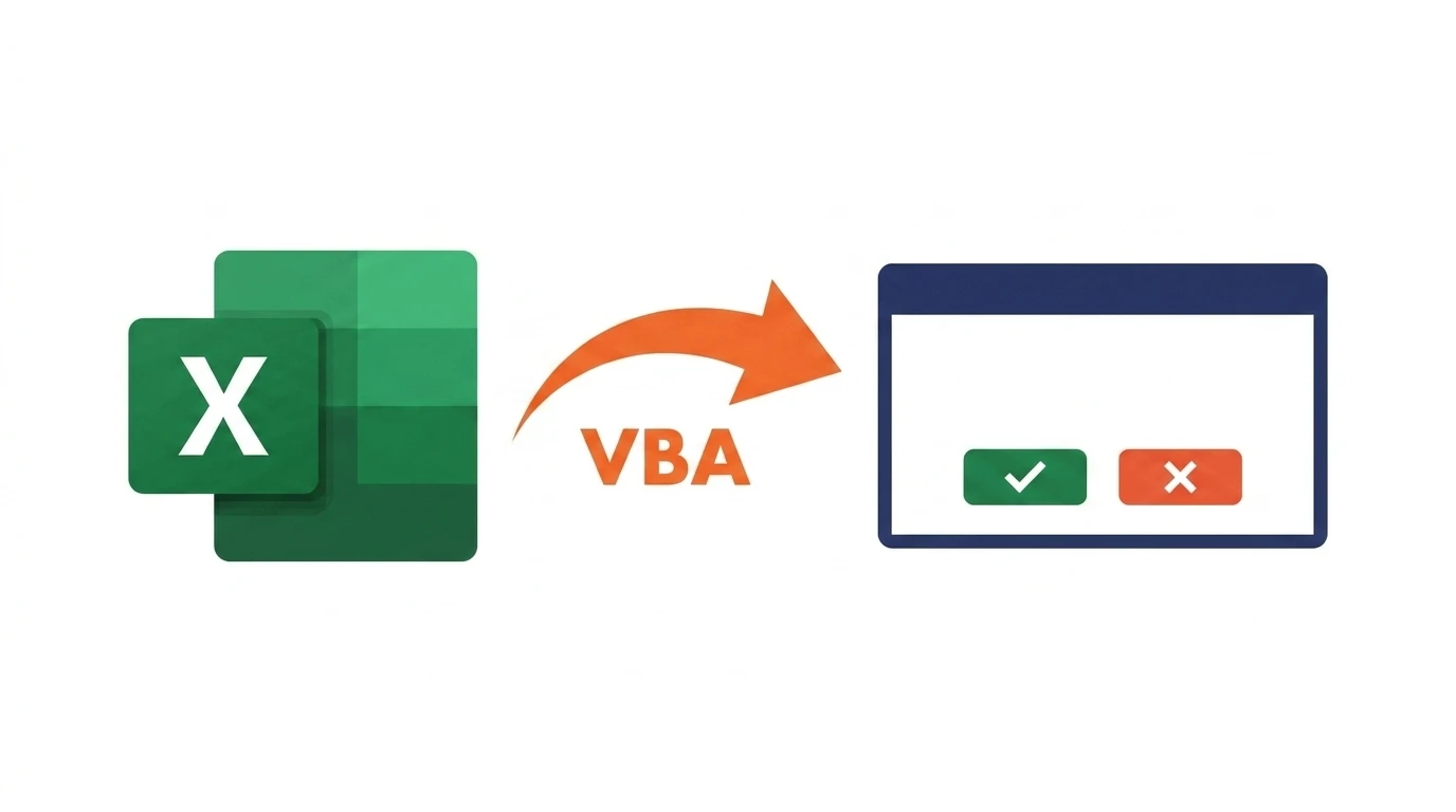 VBA Message Box Yes No: Confirm Before Posting Entries