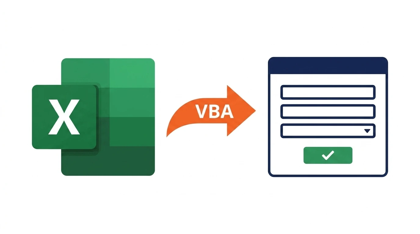VBA UserForm Data Entry: A No-Training Expense Logging Form
