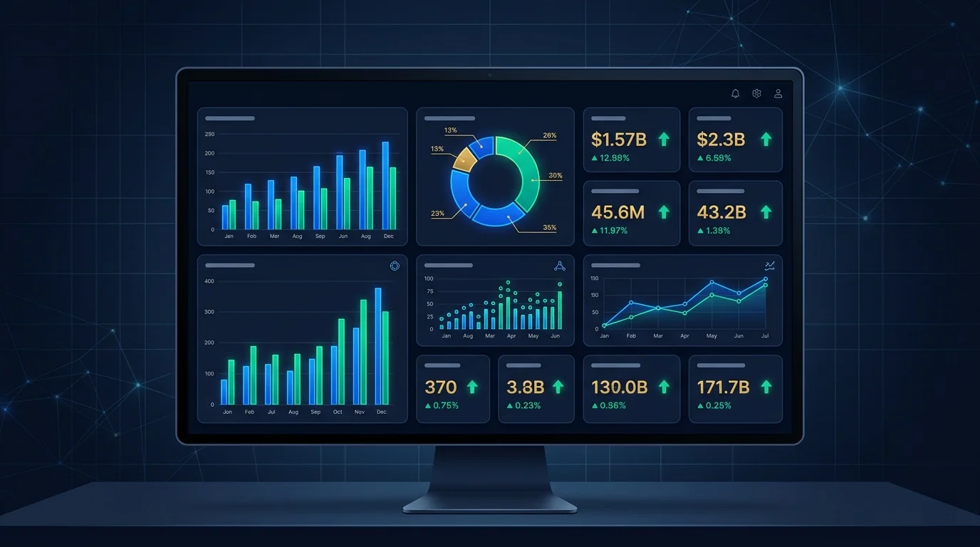 Build a Fully Dynamic Financial Dashboard - 16-video YouTube course preview